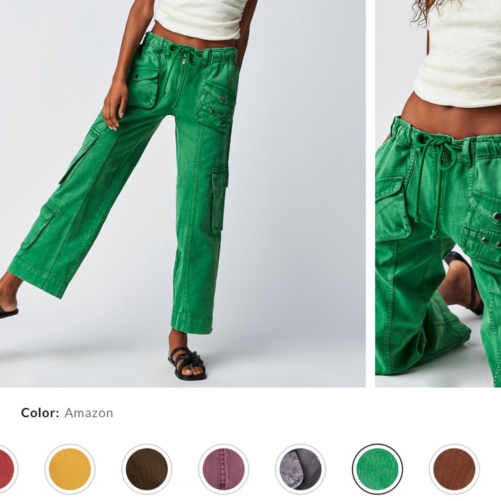 Free People We the Free Tahiti Cargo Pants
